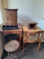 Gratis ophalen kasten, tafel, schilderijen  oude klok, Huis en Inrichting, Complete inboedels, Ophalen