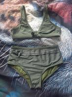 Bikini groen gouddraad maat 134, Kinderen en Baby's, Kinderkleding | Maat 134, Ophalen of Verzenden, Zo goed als nieuw, Meisje