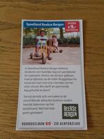 Kortingsbon voor Speelland Beekse Bergen, Drie personen of meer, Kortingskaart
