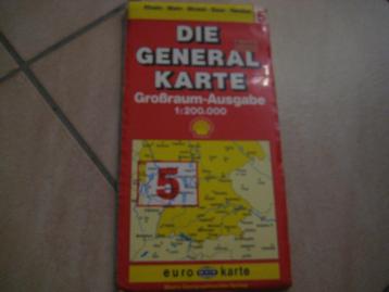 Generalkarte van Duitsland: Rhein-Mosel beschikbaar voor biedingen