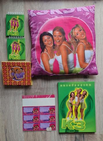 Originele K3 kussen en andere items beschikbaar voor biedingen