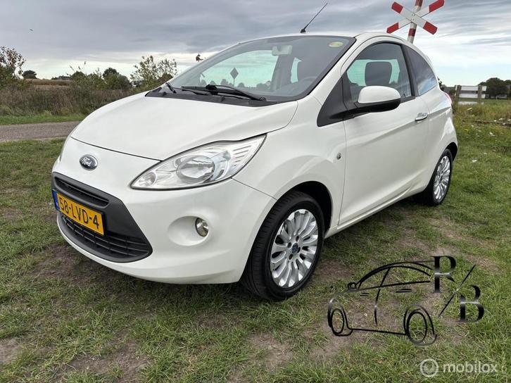 Ford Ka 1.2 Titanium X 1e eigenaar kilometerstand NAP AIRCON, Auto's, Ford, Bedrijf, Te koop, Ka, ABS, Airbags, Airconditioning