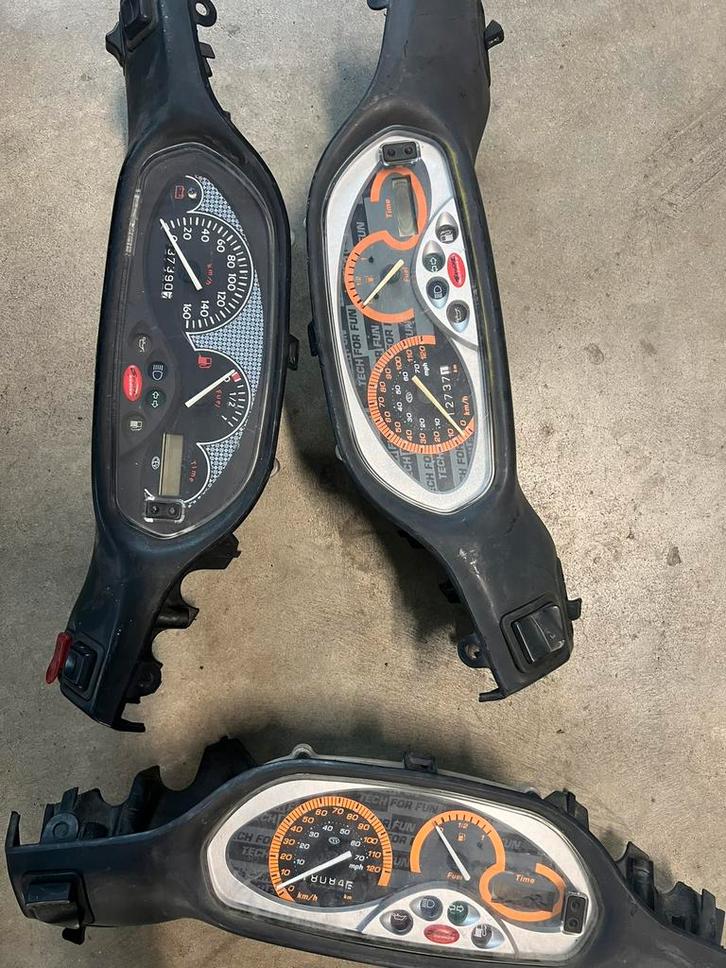 Piaggio typhoon tellers met binnenkap, Motoren, Tuning en Styling, Ophalen of Verzenden