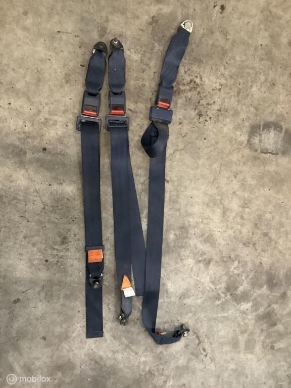 Honda set 3x gordel zwart, Auto-onderdelen, Interieur en Bekleding, Gebruikt, Ophalen of Verzenden