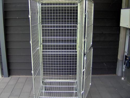 rolcontainer en transportkar, Doe-het-zelf en Verbouw, Transportwagens, Zo goed als nieuw, Transportkar, Ophalen