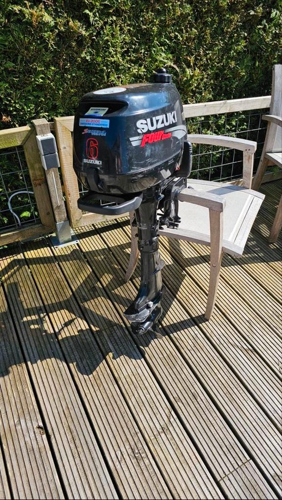Suzuki 6pk 4takt, Watersport en Boten, Bootonderdelen, Zo goed als nieuw, Motor en Techniek, Motorboot, Ophalen of Verzenden