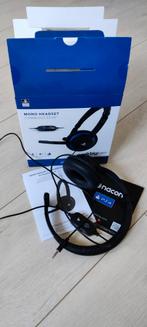 Mono headset communicator voor ps4, Ophalen of Verzenden, Zo goed als nieuw