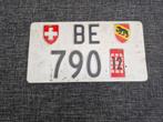 Kentekenplaat Zwitserland oud nummerbord Nummerplaat License, Verzamelen, Ophalen of Verzenden, Auto's