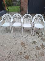 Stevige tuinstoelen Hartman, Tuin en Terras, Ophalen, Gebruikt, Kunststof, Stapelbaar