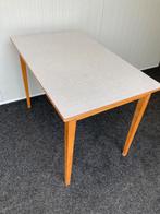 Vintage formica eettafel, Ophalen, Gebruikt, 100 tot 150 cm, 50 tot 100 cm