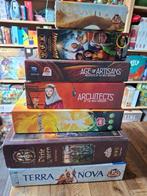 Bordspellen - Terra Nova, Architect West Kingdom en meer, Hobby en Vrije tijd, Gezelschapsspellen | Bordspellen, Ophalen of Verzenden