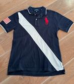 In zeer nette staat donkerblauwe polo Ralph Lauren mt M, Ophalen of Verzenden, Zo goed als nieuw, Jongen, Shirt of Longsleeve