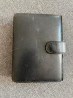 Zwarte leren agenda hoes, Diversen, Agenda's, Ophalen of Verzenden