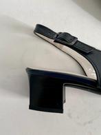 i285 Gabor maat 38,5 G open schoenen pumps sandalen zwart, Ophalen of Verzenden, Gabor, Zo goed als nieuw, Zwart