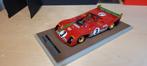 TecnoModel 1972 Ferrari 312 PB Winner 1000km Spa, Hobby en Vrije tijd, Modelauto's | 1:18, Ophalen of Verzenden, Zo goed als nieuw