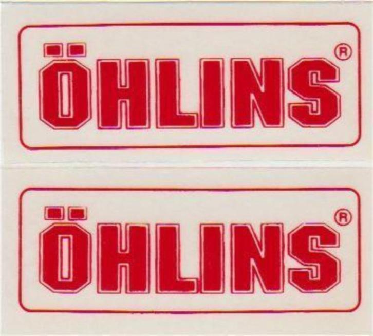 Ohlins sticker set #2, Motoren, Accessoires | Stickers, Ophalen of Verzenden