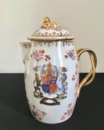 Kan met deksel in Chinees exportporselein, Antiek en Kunst, Verzenden