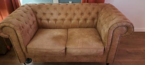 2 zits chesterfield, Huis en Inrichting, Banken | Sofa's en Chaises Longues, Zo goed als nieuw, Tweepersoons, 150 tot 200 cm, Minder dan 75 cm