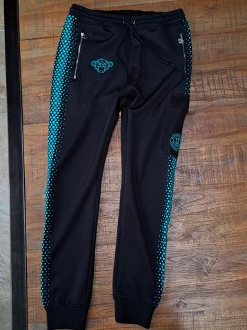 Black Bananas Hexagon Trackpants sportbroek joggingbroek M beschikbaar voor biedingen
