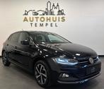 Volkswagen Polo 1.0 TSI Highline Automaat Led Cruise Pdc 95P, Stof, Gebruikt, 95 pk, Zwart