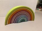 Grimms 12-delig kleurrijke houten Regenboog – Speelplezier!, Ophalen of Verzenden, Zo goed als nieuw, Overige typen