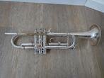 Trompet Courtois, Ophalen of Verzenden, Gebruikt, Bes-trompet, Met koffer