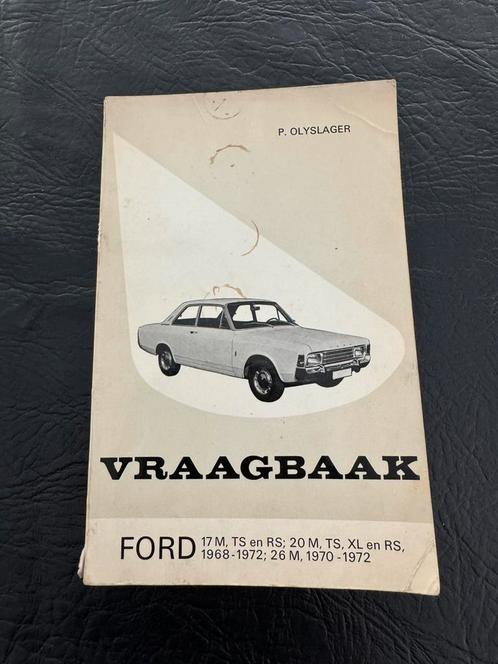 Handleiding boekje Vraagbaak Ford 1968 - 1972, Auto diversen, Handleidingen en Instructieboekjes, Ophalen of Verzenden