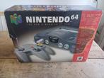 Nintendo 64 Compleet met doos, Spelcomputers en Games, Spelcomputers | Nintendo 64, Met 1 controller, Gebruikt, Ophalen of Verzenden