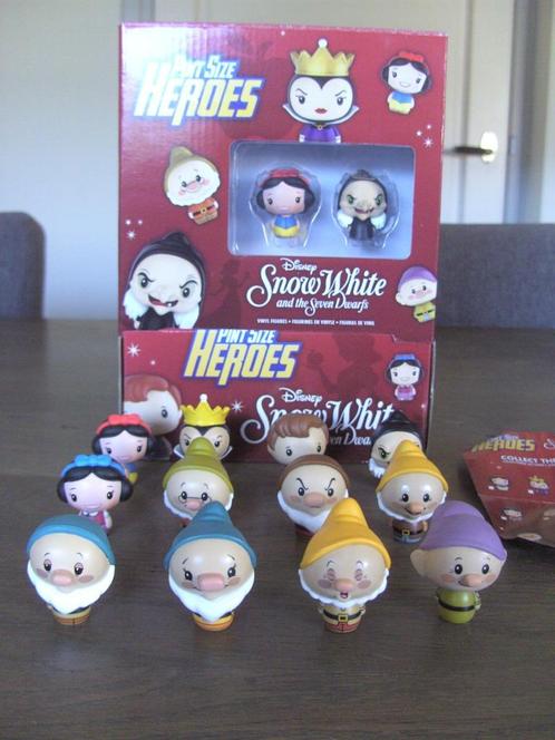 Sneeuwwitje complete set Funko Pint Size Heroes, Verzamelen, Disney, Nieuw, Beeldje of Figuurtje, Sneeuwwitje of Doornroosje, Ophalen of Verzenden