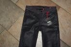 Angels Cici paars/zwart coating stretch broek mt 38 KOOPJE, Overige kleuren, ., Nieuw, Ophalen of Verzenden