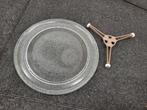 Draaiplateau 24,5cm voor magnetron. Magnetronplaat., Witgoed en Apparatuur, Magnetrons, Ophalen of Verzenden, Oven, Draaiplateau
