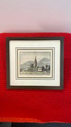 Prentje “gezigt uit Valkenberg op de Kerk te Breda”, Ophalen of Verzenden