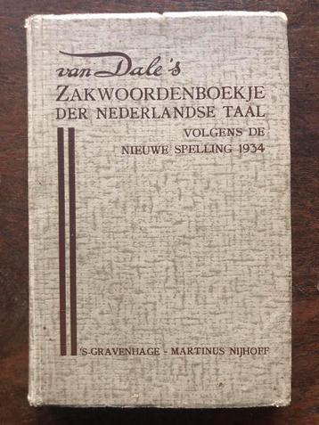 Van Dale's Zakwoordenboekje 1934 beschikbaar voor biedingen