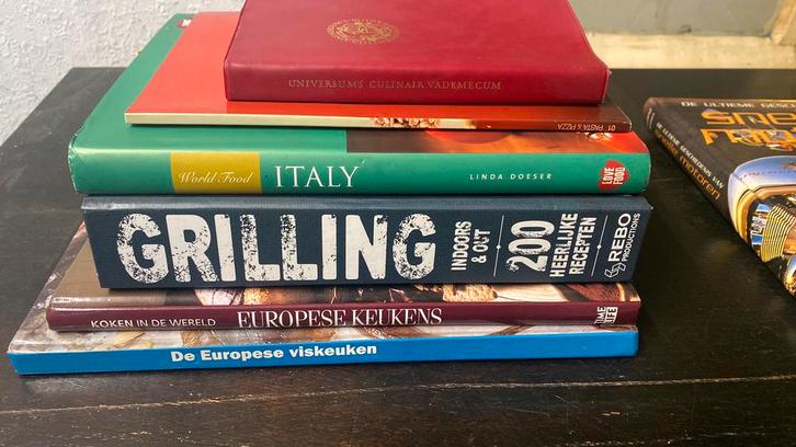 Kookboeken, Boeken, Partijen en Verzamelingen, Zo goed als nieuw, Eten en Koken, Ophalen