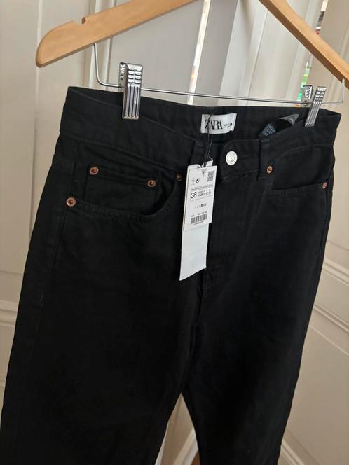 Zara zwarte jeans, zwarte denim spijkerbroek maat 38, Kleding | Dames, Spijkerbroeken en Jeans, Nieuw, W30 - W32 (confectie 38/40)
