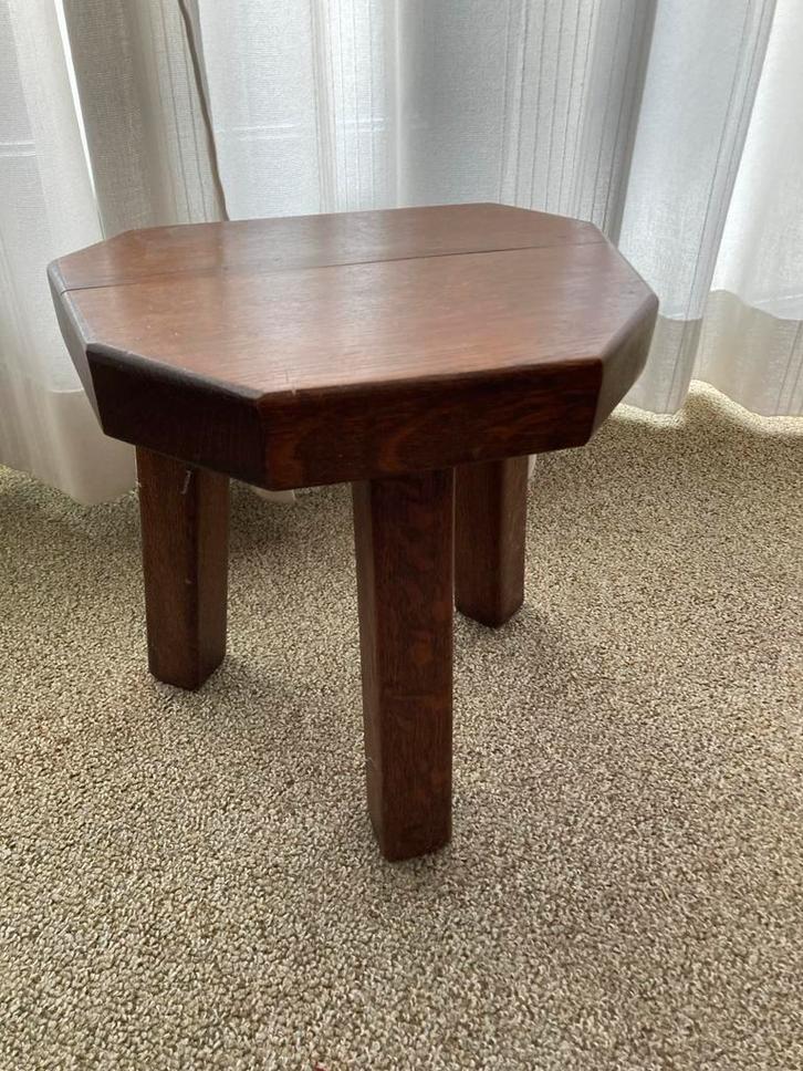 Eikenhouten Tafeltje - Overschilderbaar - Amsterdam, Antiek en Kunst, Antiek | Meubels | Tafels, Ophalen