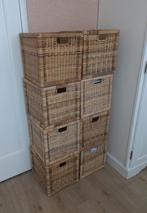 8 stuks Ikea Branas manden voor Kallax kast, Ophalen, Gebruikt, Rechthoekig, Overige materialen