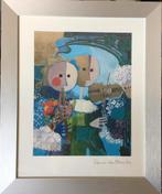 Rosina Wachtmeister prent - Fluit & viool spelers, Verzamelen, 1980 tot heden, Ophalen of Verzenden, Zo goed als nieuw, Prent