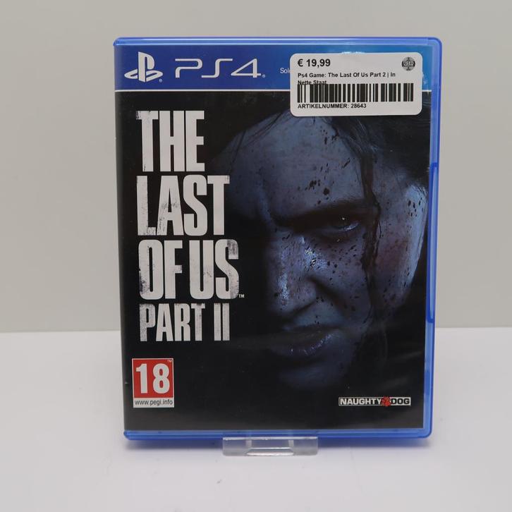 Ps4 Game: The Last Of Us Part 2 | In Nette Staat, Spelcomputers en Games, Games | Sony PlayStation 5, Zo goed als nieuw