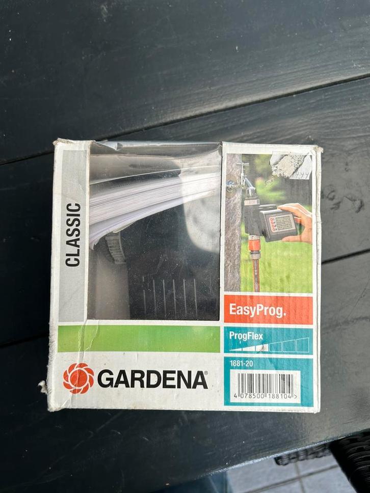 Gardena besproeiingscomputer, Tuin en Terras, Bewateringscomputers, Zo goed als nieuw, Ophalen of Verzenden