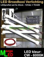 LED profiel TC420 SET 5x 33cm Broedkooi Kweekkooi Vogelkooi, Dieren en Toebehoren, Ophalen of Verzenden, Nieuw, Aluminium, Broedkooi of Kweekkooi