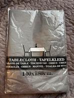 Tafelkleed grijs nieuw 140x180 cm, Ophalen of Verzenden, Nieuw, Rechthoek