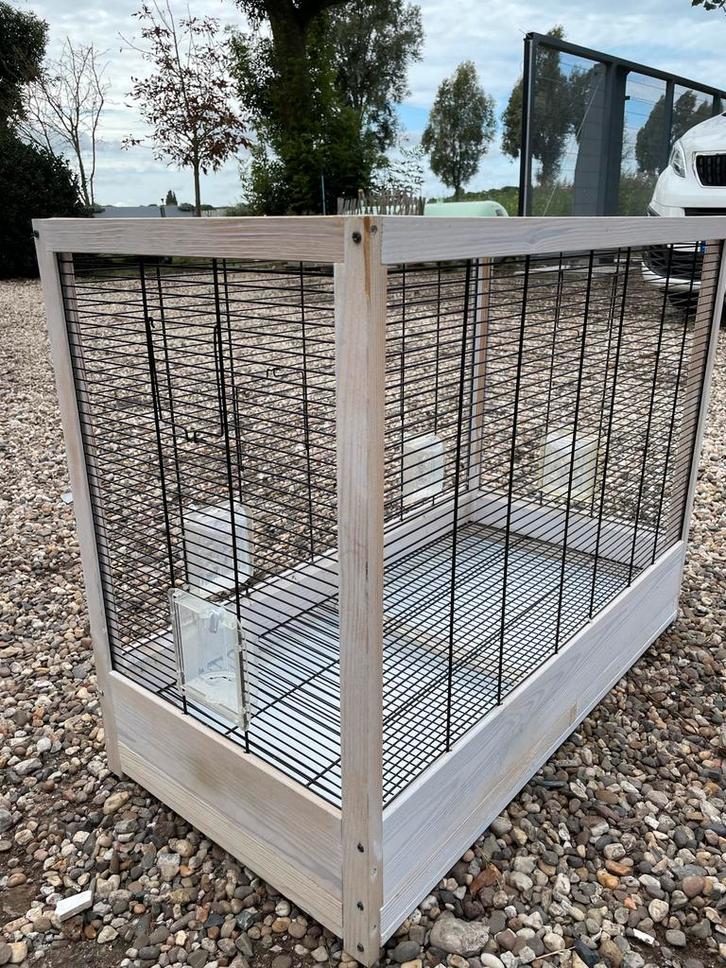 Ferplast vogel volière, Dieren en Toebehoren, Vogels | Hokken en Kooien, Gebruikt, Volière, Hout, Ophalen