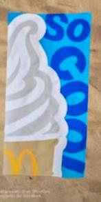 Mc Donalds handdoek - ijsje, Verzamelen, Merken en Reclamevoorwerpen, Ophalen of Verzenden, Gebruiksvoorwerp