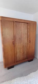 Prachtige Antieke kledingkast, art deco, art noveau, Antiek en Kunst, Antiek | Meubels | Kasten, Ophalen