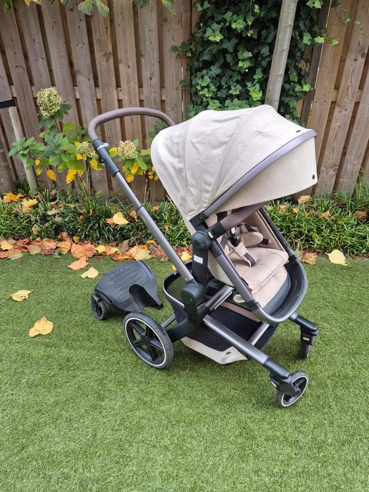 Joolz Day Plus - Taupe - Compleet, Kinderen en Baby's, Kinderwagens en Combinaties, Gebruikt, Kinderwagen, Overige merken, Met reiswieg