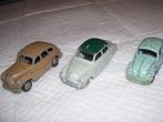 3x dinkey toys-simca-vw-vanguard, Ophalen of Verzenden, Gebruikt, Auto, Dinky Toys