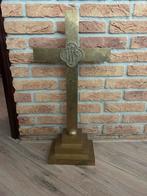 Messing altaar kruis, Antiek en Kunst, Antiek | Religie, Ophalen