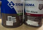 9 blikken sigma allure gloss en primer, Wit, Ophalen of Verzenden, Minder dan 5 liter, Verf