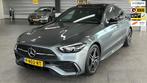 Mercedes-Benz C-klasse 220 d AMG Line panoramadak leer 360'c, Auto's, Mercedes-Benz, Te koop, Zilver of Grijs, Geïmporteerd, Gebruikt